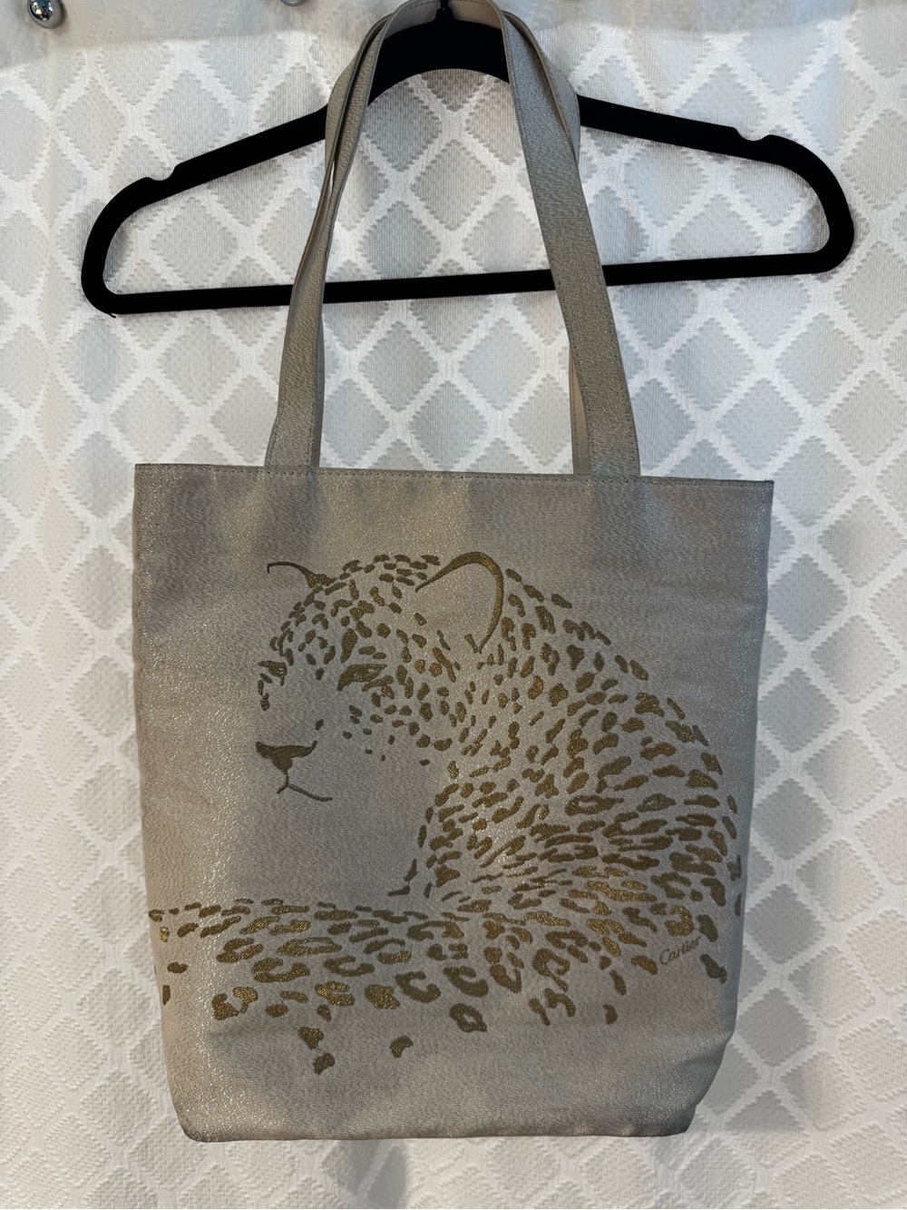 Panthère de Cartier Manila Tote Bag